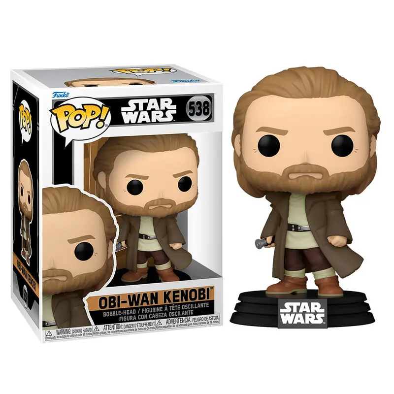 Star Wars: Obi-Wan Kenobi POP! Vinilna figura Obi-Wan Kenobi 9 cm fotografija izdelka