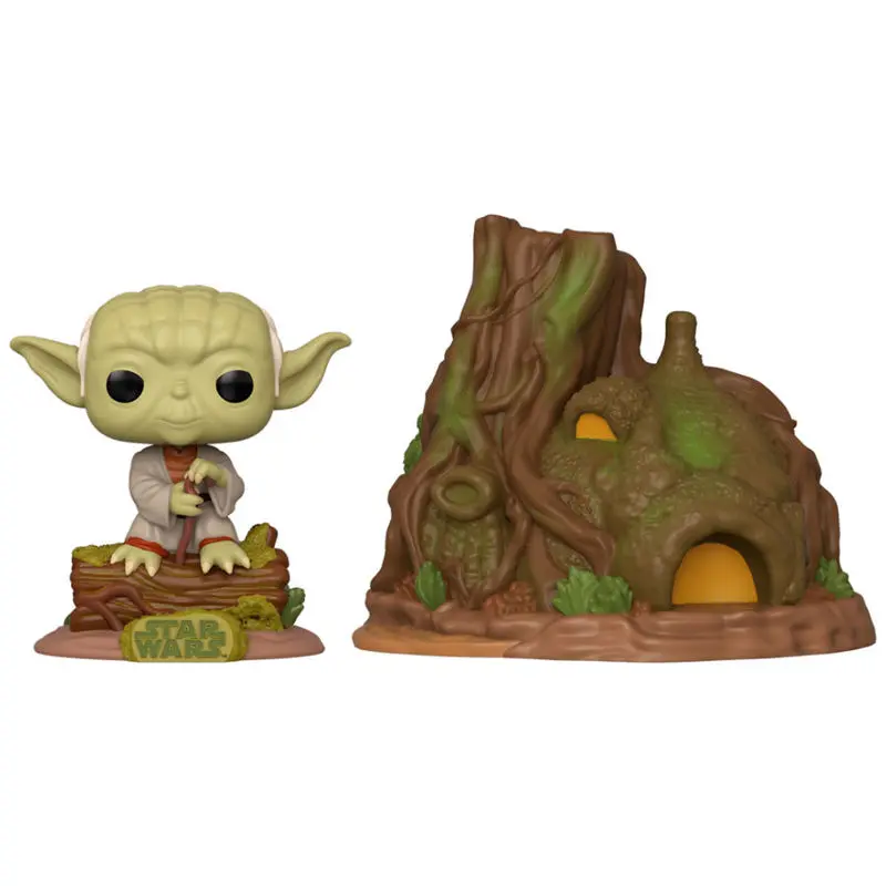 Star Wars POP! Town Vinil Figura Yoda's Hut Empire Strikes Back 40th Anniversary 9 cm fotografija izdelka