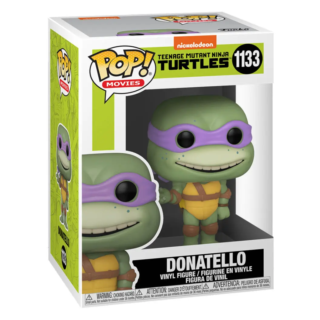 Teenage Mutant Ninja Turtles POP! Movies Vinil Figura Donatello 9 cm fotografija izdelka