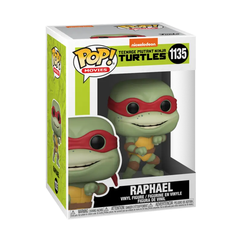 Teenage Mutant Ninja Turtles POP! Movies Vinilna figura Raphael 9 cm fotografija izdelka