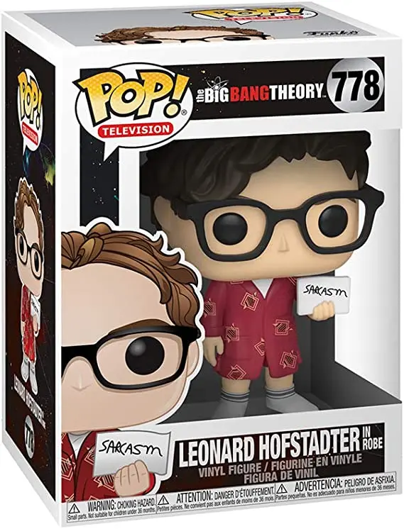 The Big Bang Theory POP! TV Vinyl Figura Leonard 9 cm fotografija izdelka