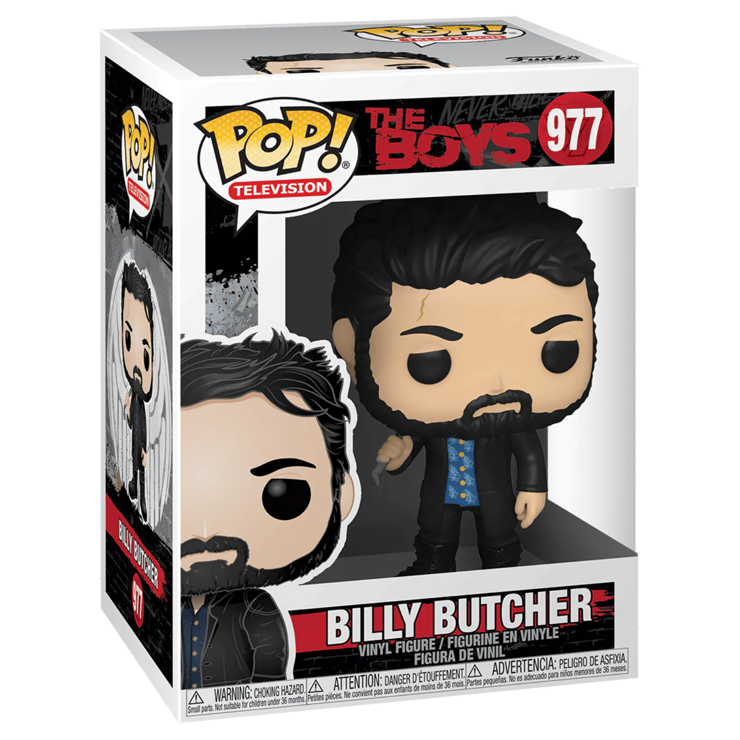 The Boys POP! TV Vinilna figura Billy Butcher 9 cm fotografija izdelka
