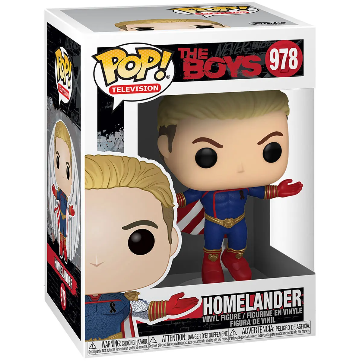 The Boys POP! TV Vinyl Figurica Homelander Levitating 9 cm fotografija izdelka