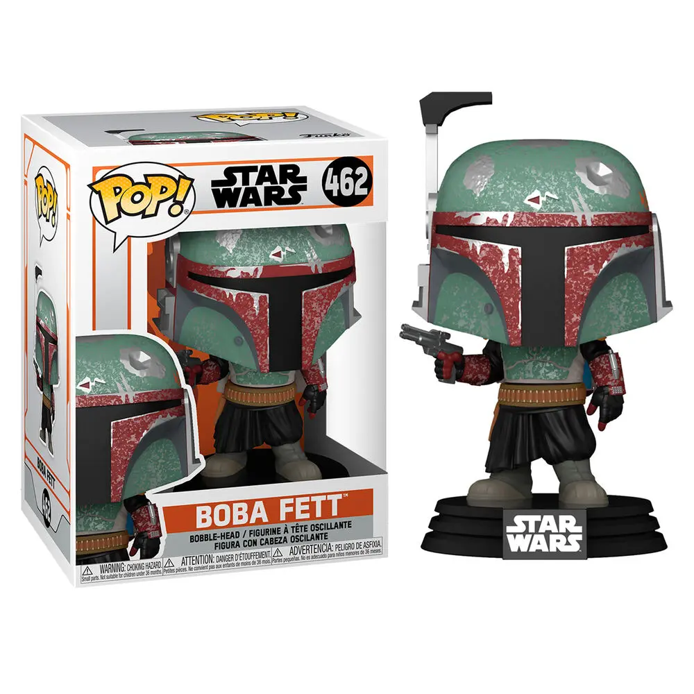 Star Wars The Mandalorian POP! TV Vinyl Figura Boba Fett 9 cm fotografija izdelka