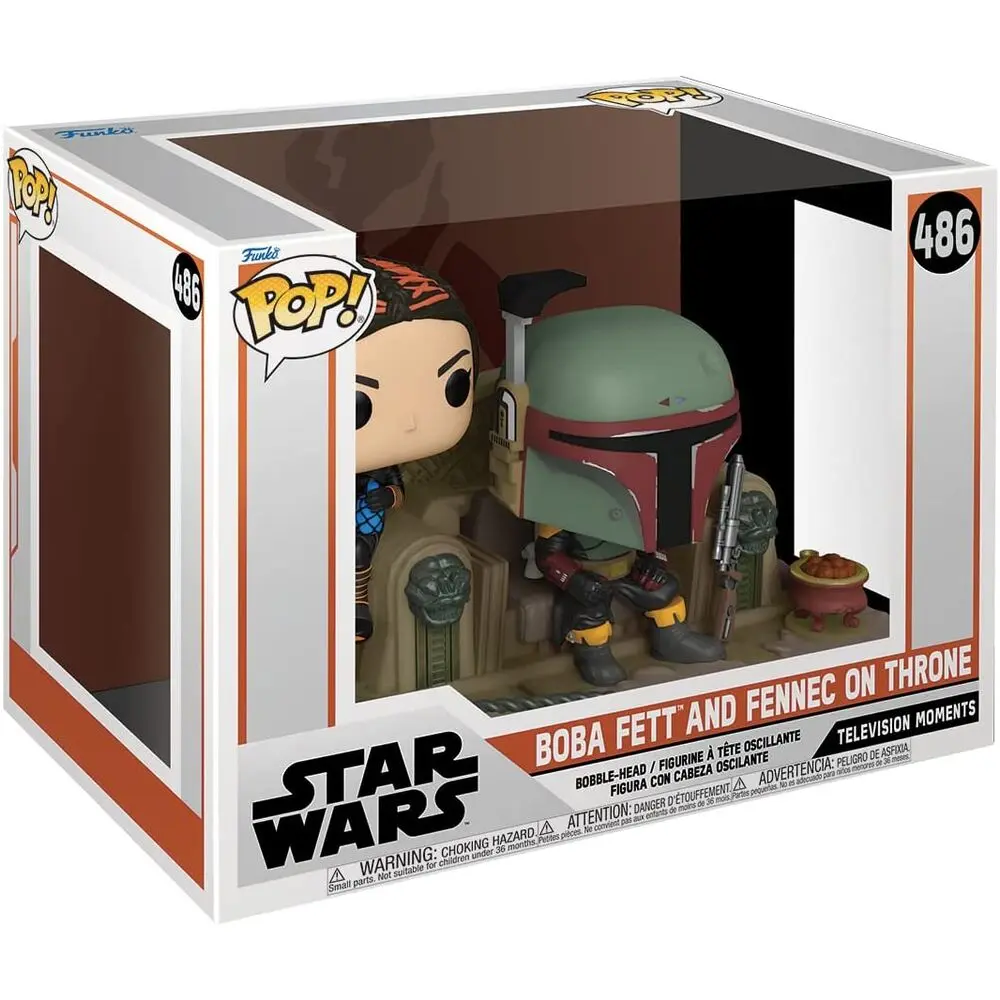 The Mandalorian POP Moment! Vinilne figurice 2-Pack Boba Fett & Fennec Shand 9 cm fotografija izdelka