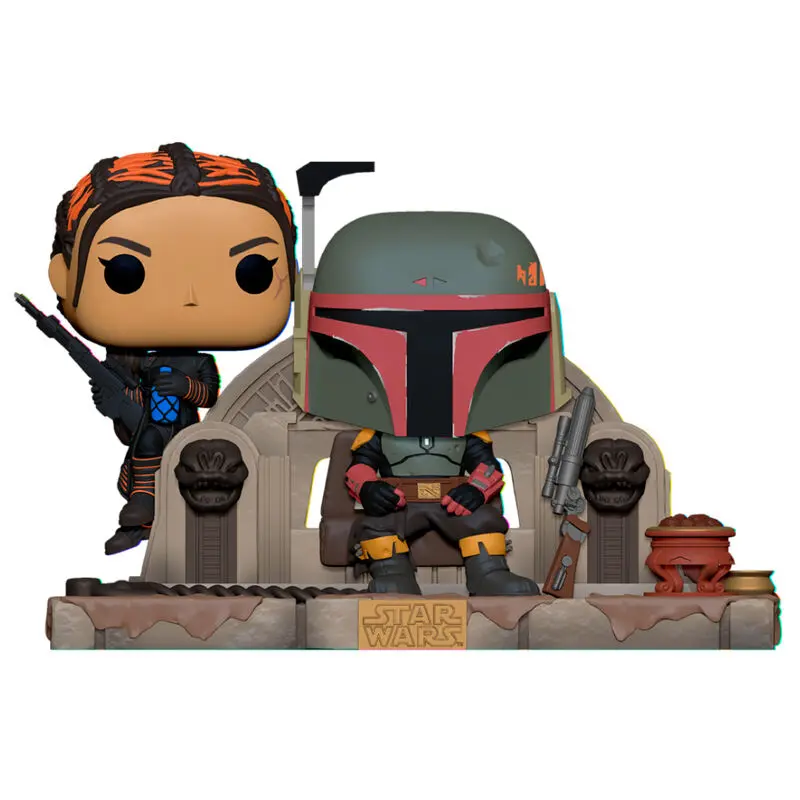 The Mandalorian POP Moment! Vinilne figurice 2-Pack Boba Fett & Fennec Shand 9 cm fotografija izdelka