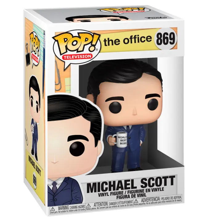 The Office US POP! TV Vinilna Figura Michael Scott 9 cm fotografija izdelka