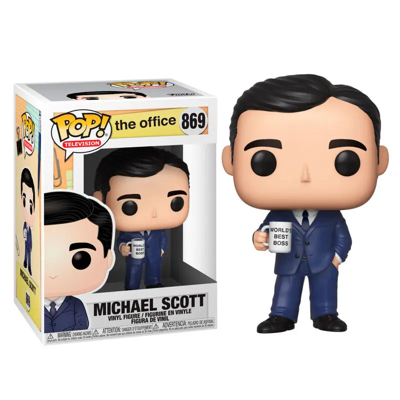 The Office US POP! TV Vinilna Figura Michael Scott 9 cm fotografija izdelka