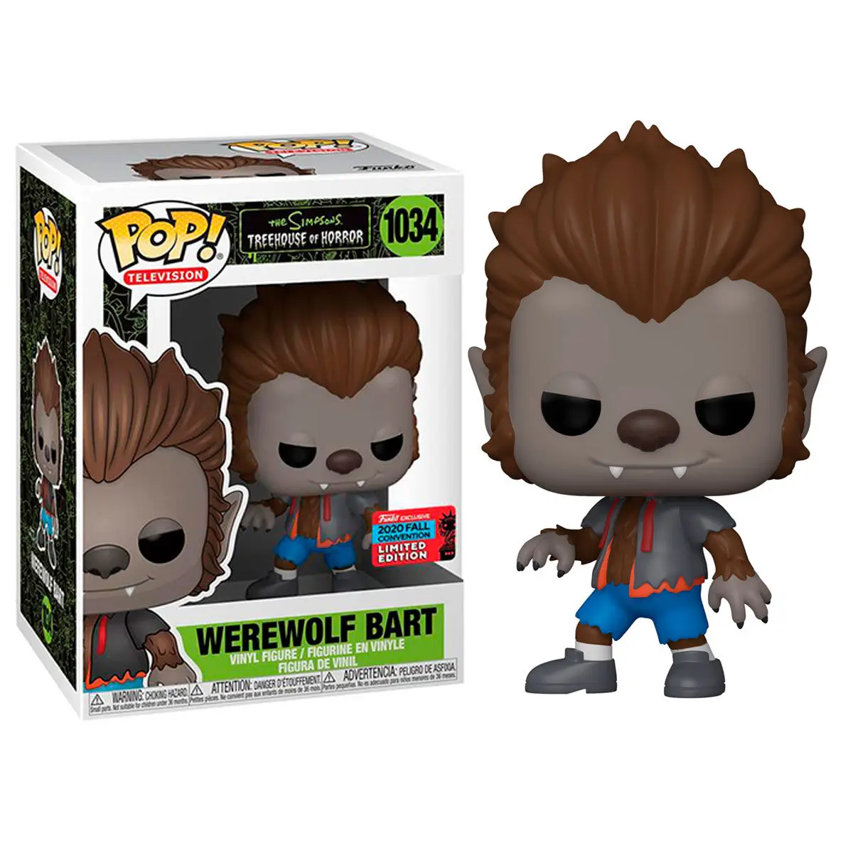 POP figurica The Simpsons Werewolf Bart Exclusive fotografija izdelka