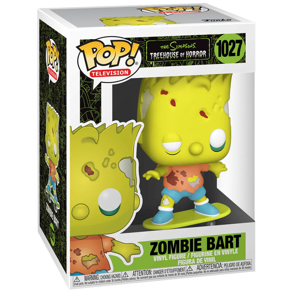 Simpsons POP! Animation Vinil Figura Zombie Bart 9 cm fotografija izdelka