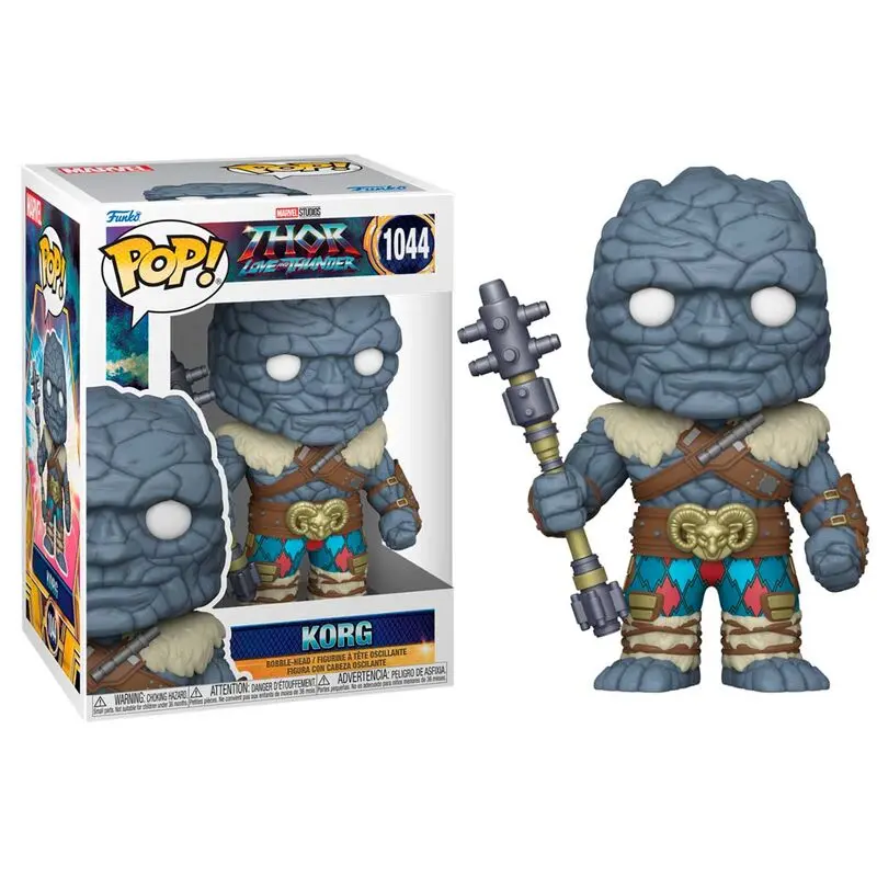 Thor: Love & Thunder POP! Vinilna Figura Korg 9 cm fotografija izdelka