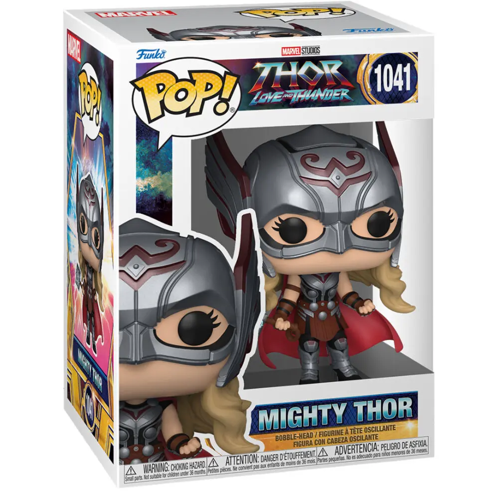 Thor: Love & Thunder POP! Vinilna Figura Mighty Thor 9 cm fotografija izdelka