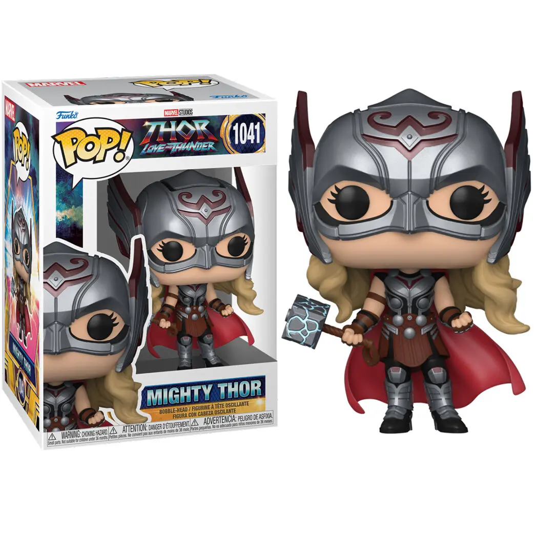 Thor: Love & Thunder POP! Vinilna Figura Mighty Thor 9 cm fotografija izdelka