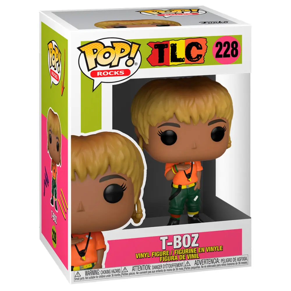 TLC POP! Rocks vinilna figura T-Boz 9 cm fotografija izdelka