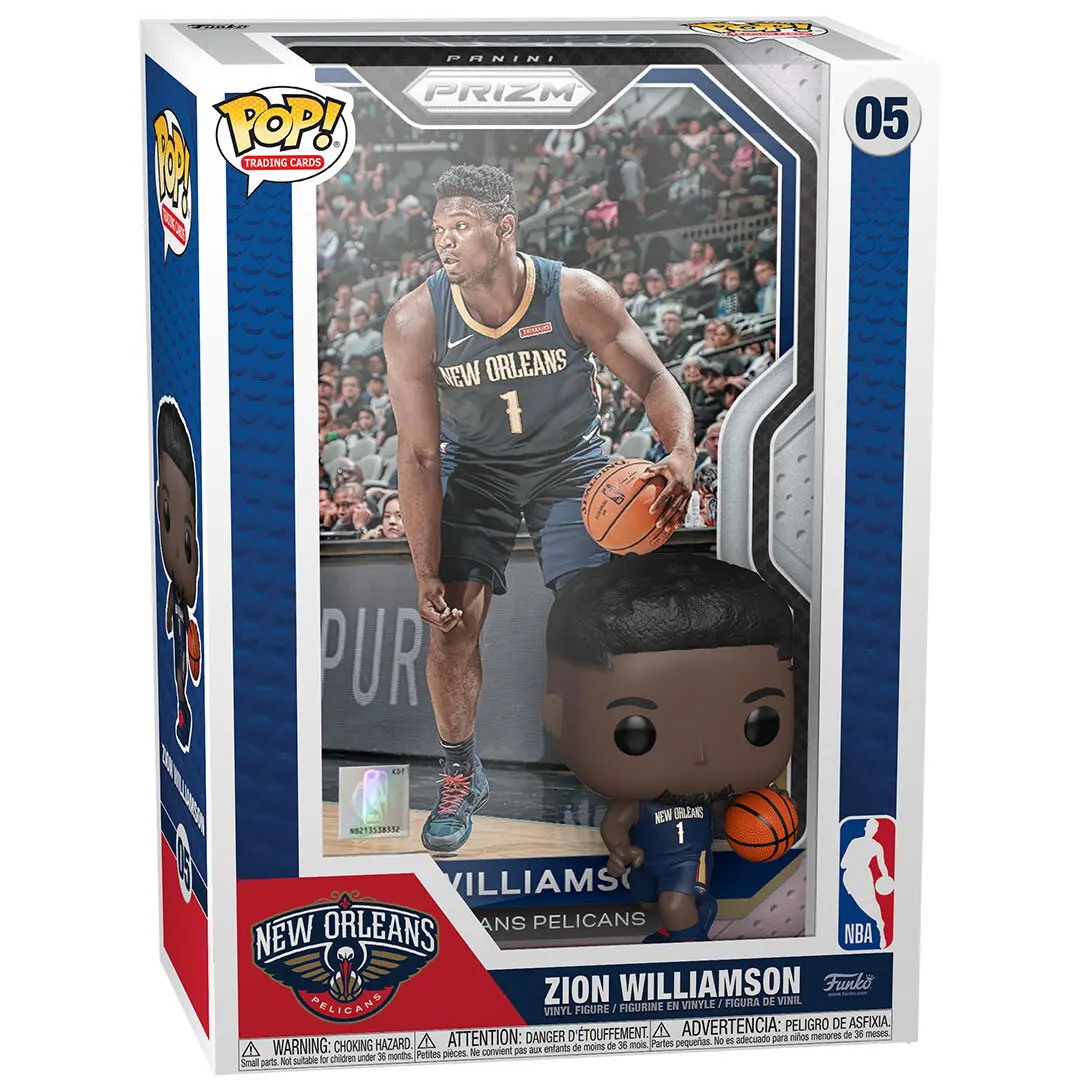 NBA Trading Card POP! Košarkarska Vinilna Figura Zion Williamson 9 cm fotografija izdelka