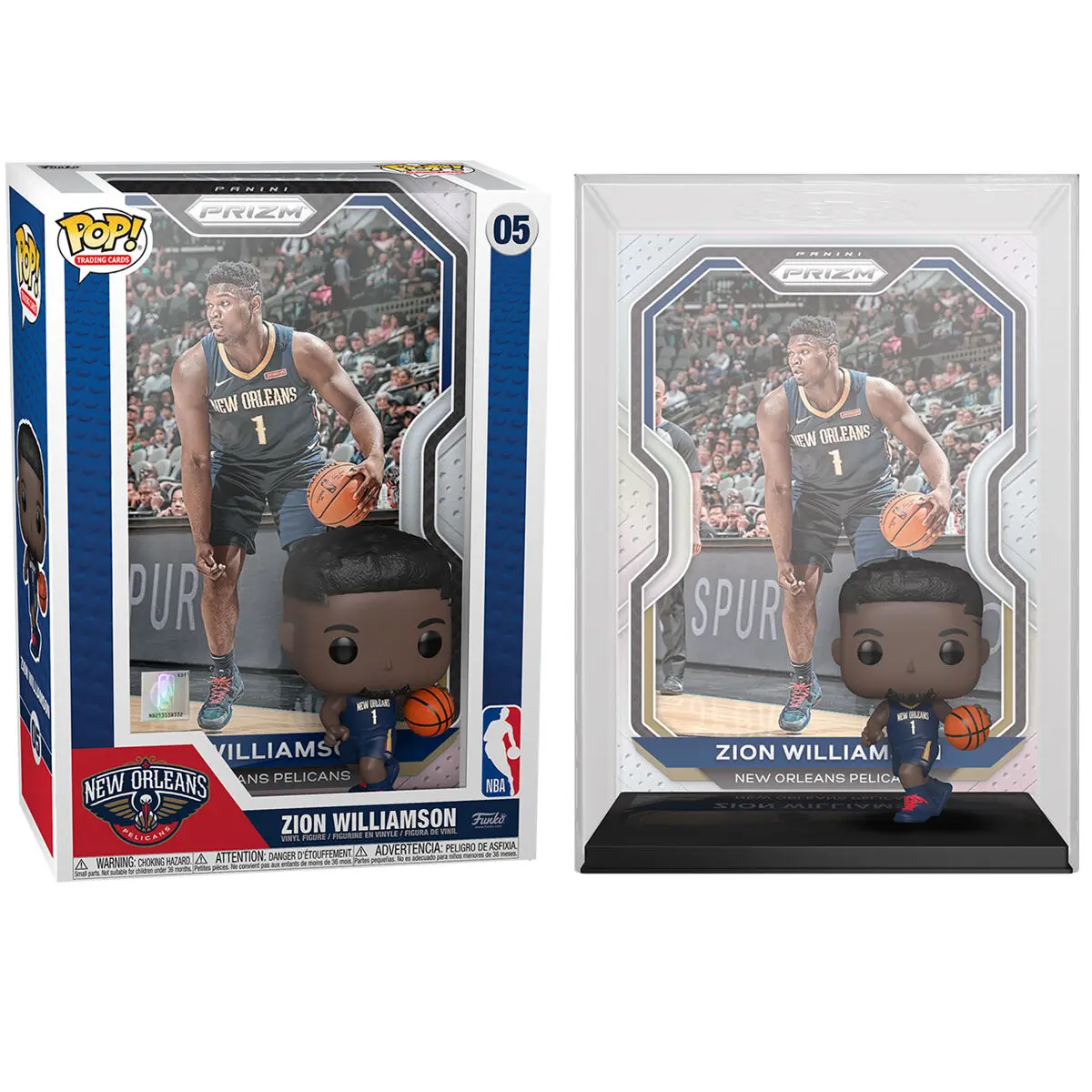 NBA Trading Card POP! Košarkarska Vinilna Figura Zion Williamson 9 cm fotografija izdelka