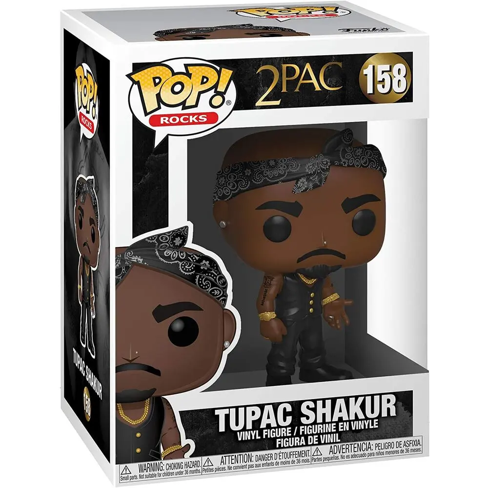 Tupac POP! Rocks Vinilna Figura Tupac 9 cm fotografija izdelka