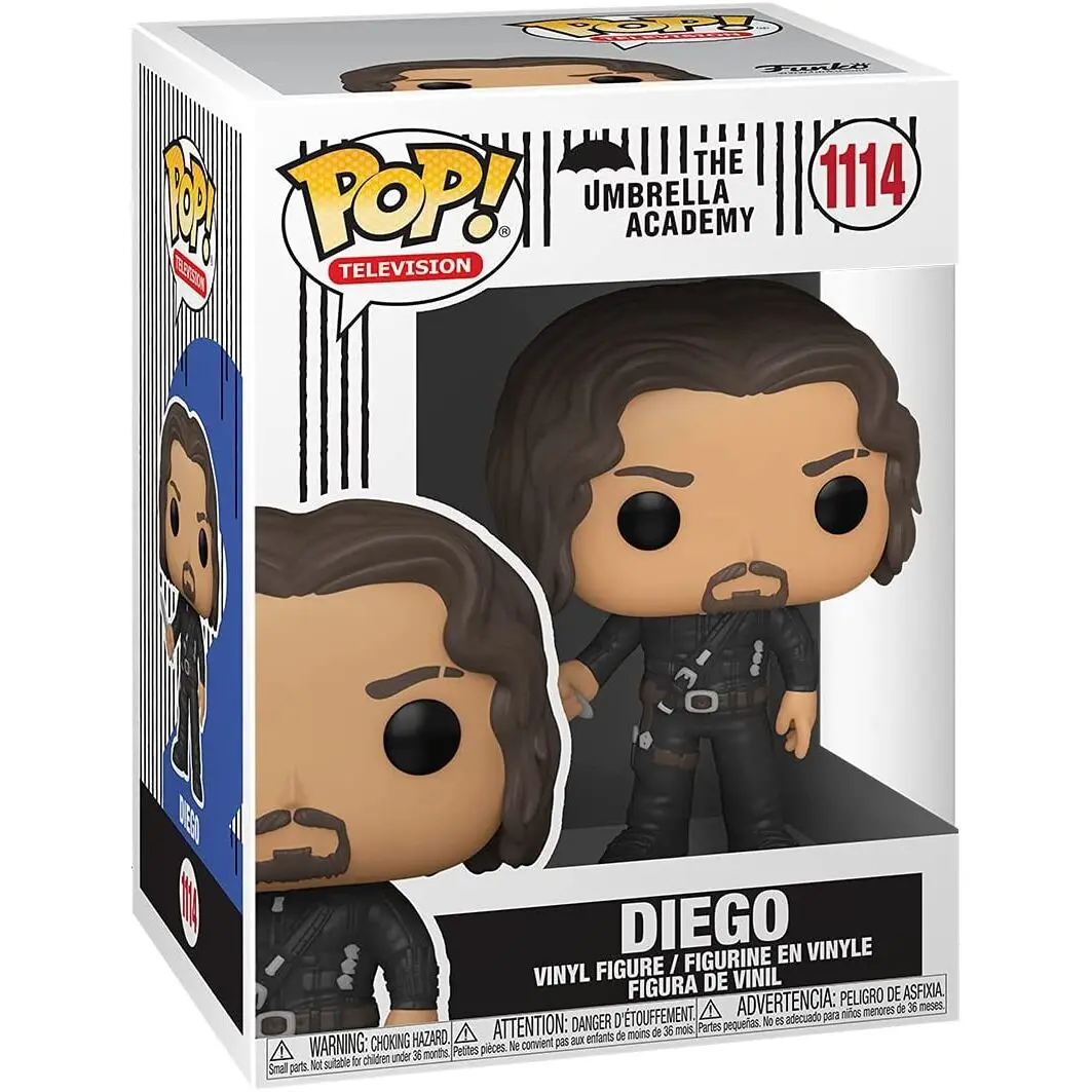 The Umbrella Academy POP! TV Vinil Figura Diego 9 cm fotografija izdelka