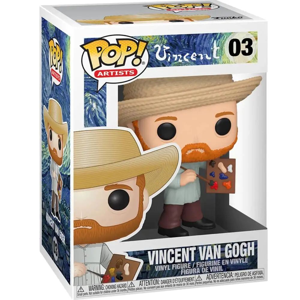 Vincent van Gogh POP! Artists Vinilna Figura 9 cm fotografija izdelka