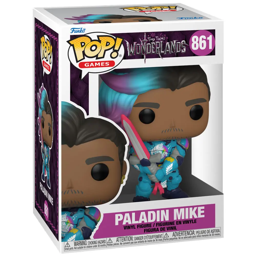 Tiny Tina's Wonderland POP! Games Vinil figurica Paladin Mike 9 cm fotografija izdelka