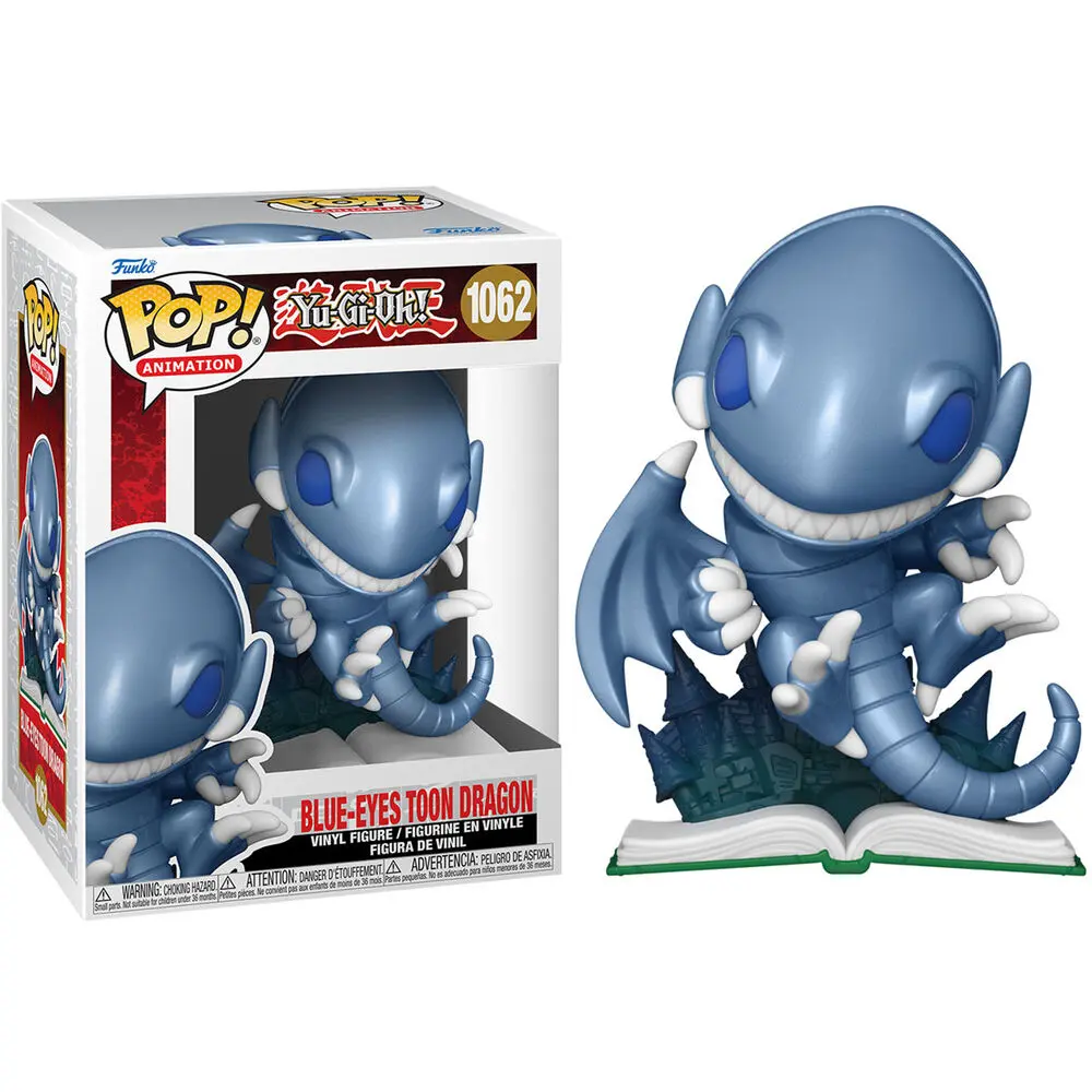 Yu-Gi-Oh! Pop! Animation Vinilna Figura Blue Eyes Toon Dragon 9 cm fotografija izdelka