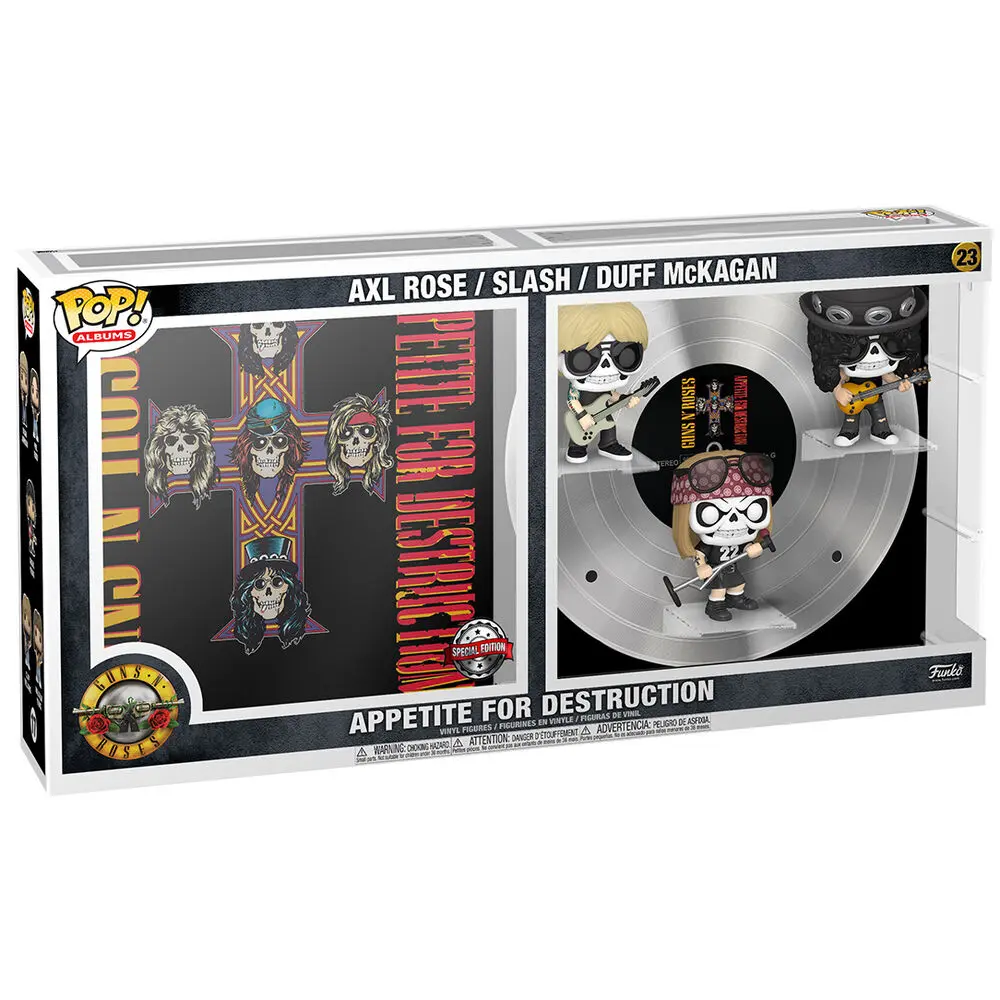 Guns n Roses POP! Albums Vinyl Figure 3-Pack Appetite For Destruction 9 cm Figurice iz Vinila - Komplet 3 fotografija izdelka