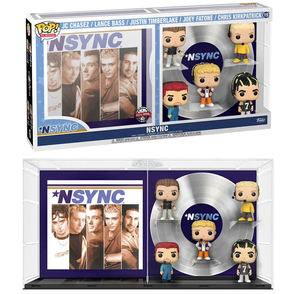NSYNC POP! Albums Vinil Figura 5-Pack NSYNC 9 cm fotografija izdelka