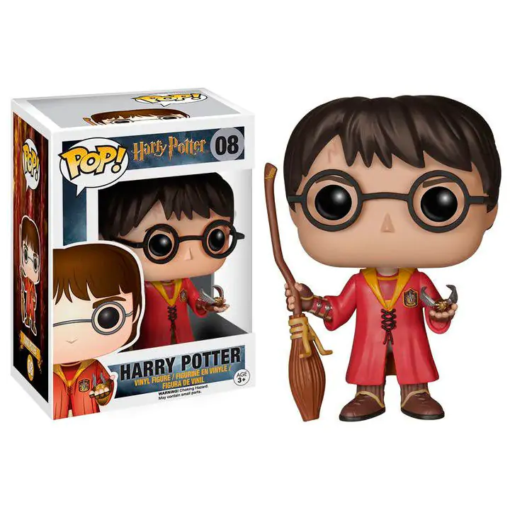 Harry Potter POP! Movies Vinilna Figura Harry Potter Quidditch 9 cm fotografija izdelka