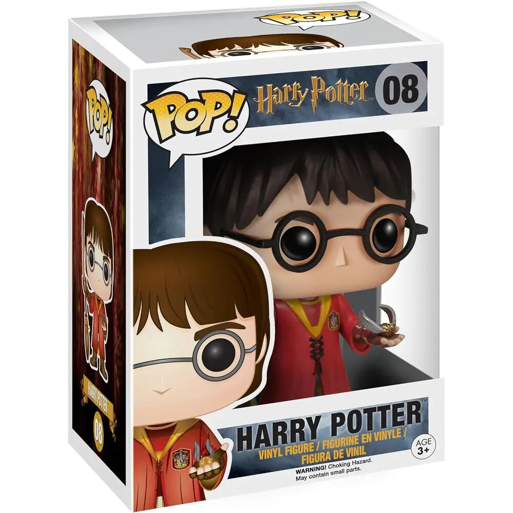 Harry Potter POP! Movies Vinilna Figura Harry Potter Quidditch 9 cm fotografija izdelka
