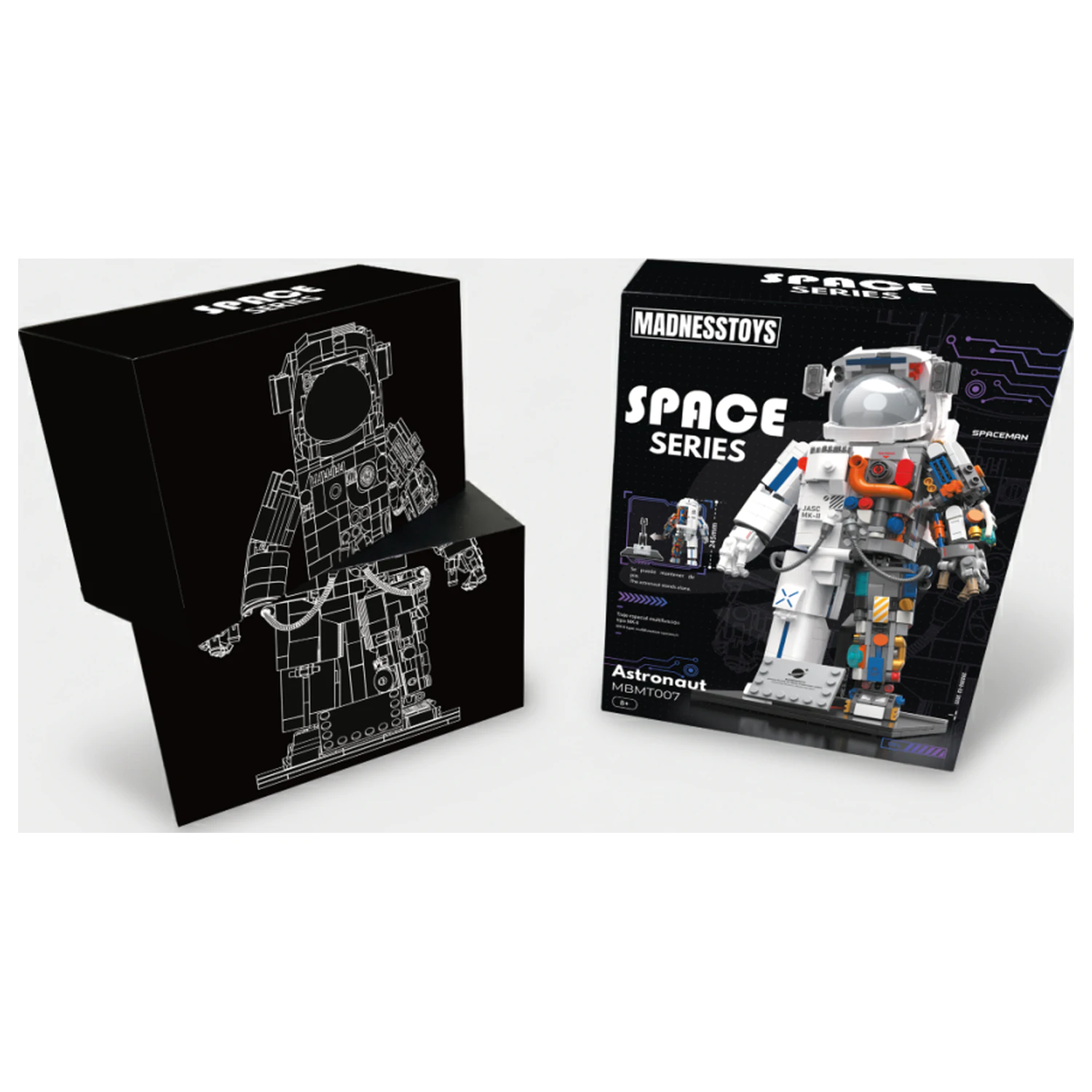 POP SERIES Konstrukcijski komplet Astronaut 900 kosov fotografija izdelka