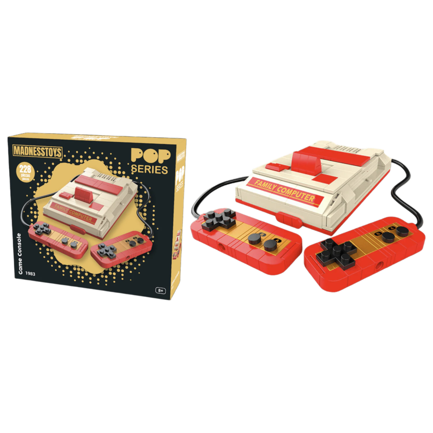 POP Series Komplet za izdelavo 1983 Video Game Console 228 kosov fotografija izdelka