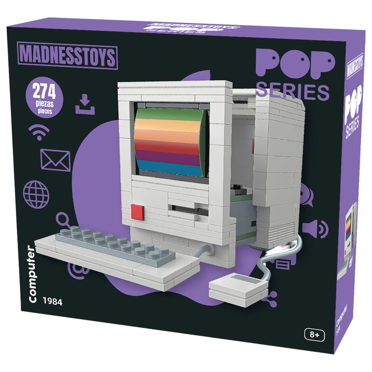 POP! Series Construction Kit 1984 Computer 274 kos fotografija izdelka