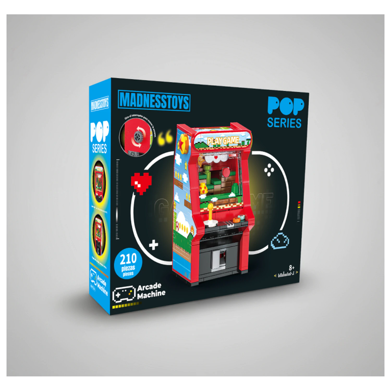 POP Series Construction Kit Arkadna naprava 210 kosov fotografija izdelka