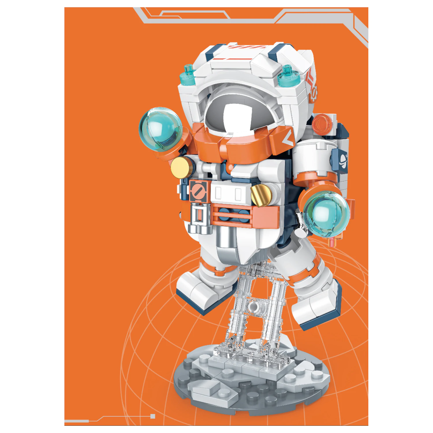 POP Series Konstrukcijski komplet Medzvezdni astronavt 302 kosov fotografija izdelka
