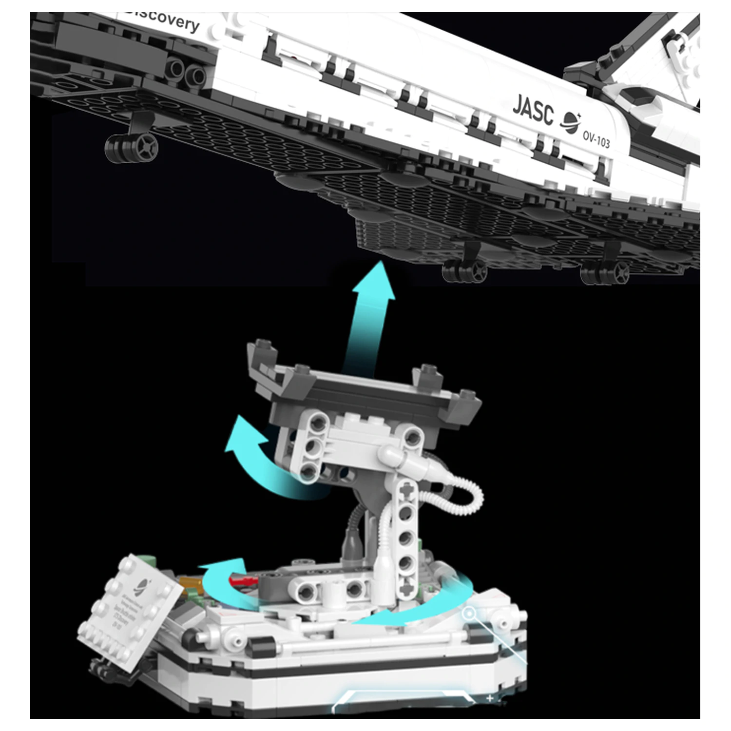 POP SERIES Komplet za sestavljanje Space Shuttle 950 kosov fotografija izdelka