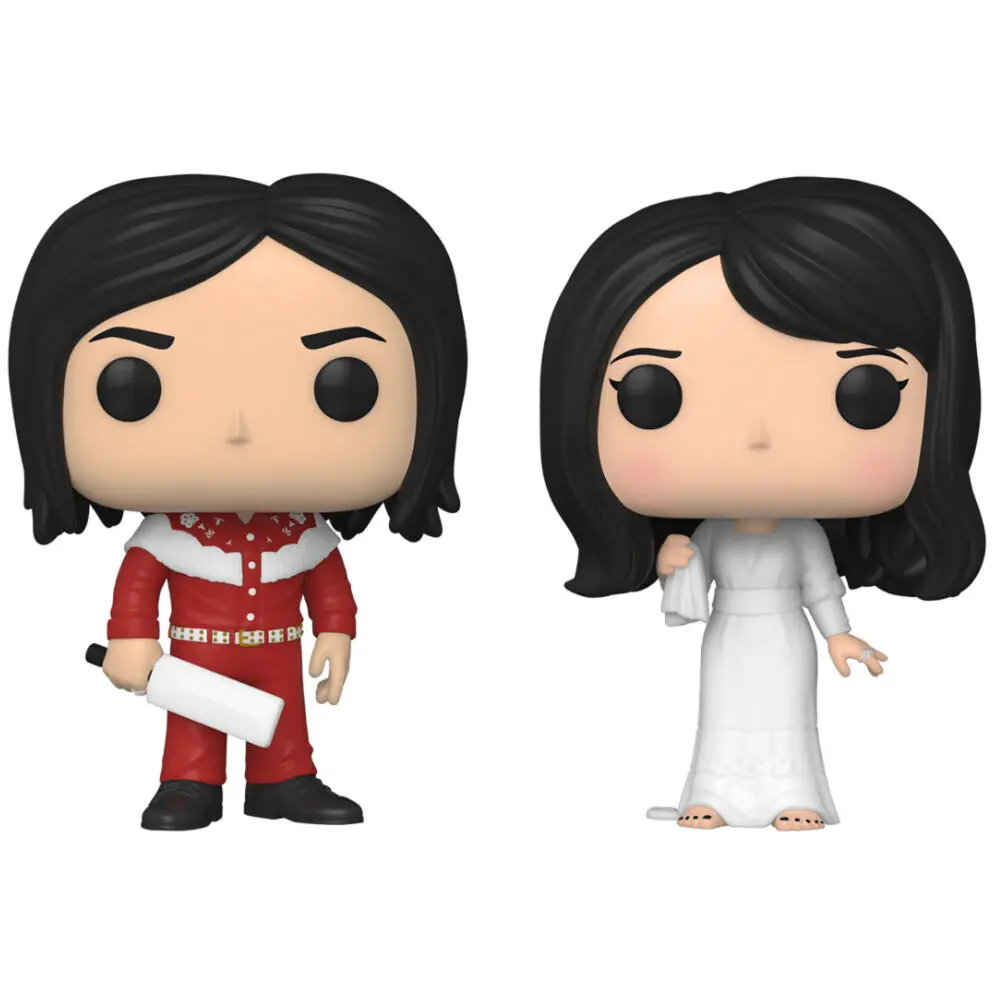 The White Stripes POP! Rocks Vinyl Figures 2-Pack Jack White & Meg White 9 cm figurici iz vinila fotografija izdelka