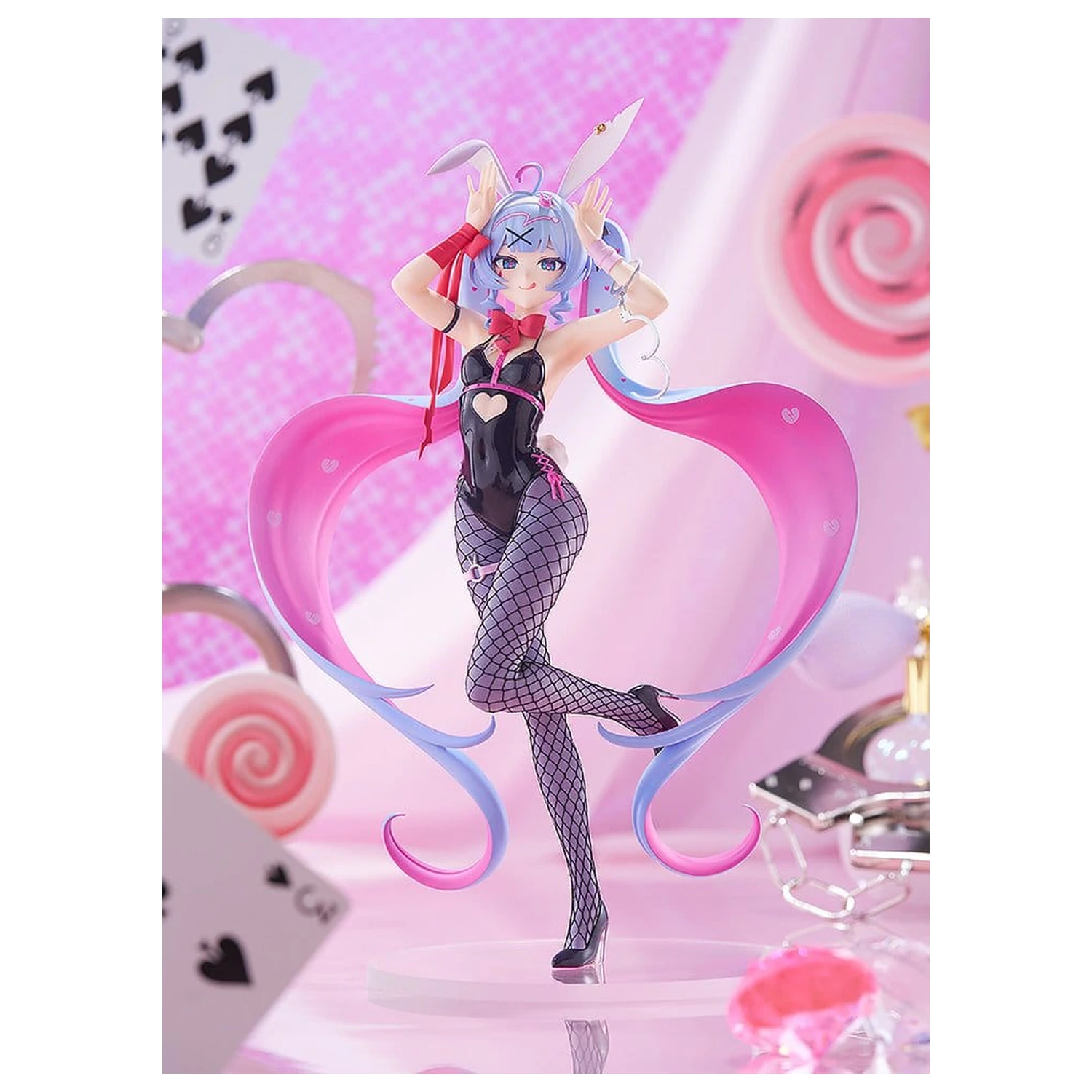 Pop Up Parade Figura Hatsune Miku: Rabbit Hole Ver. L Velikost 24 cm fotografija izdelka