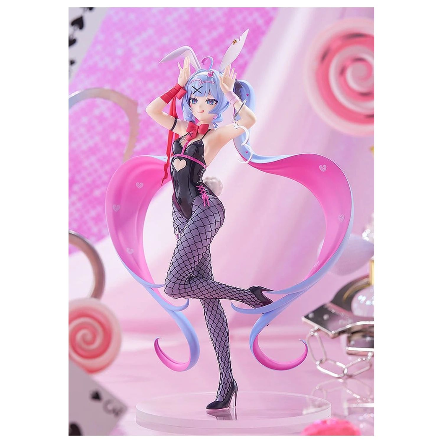 Pop Up Parade Figura Hatsune Miku: Rabbit Hole Ver. L Velikost 24 cm fotografija izdelka