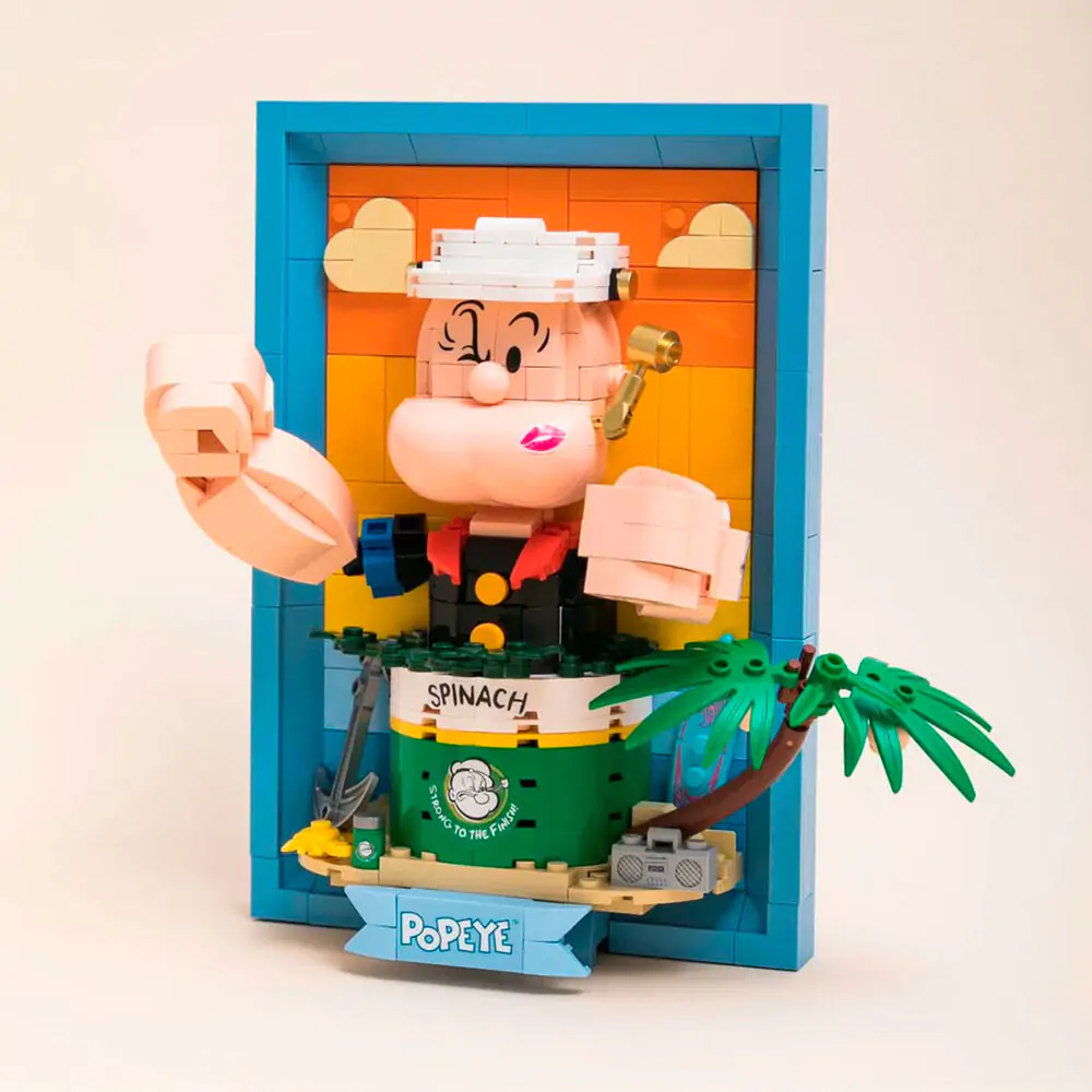 Popeye Komplet za sestavljanje 416 kosov fotografija izdelka