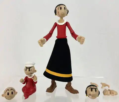 Akcijska figura Popeye Wave 01 Olive Oyl fotografija izdelka