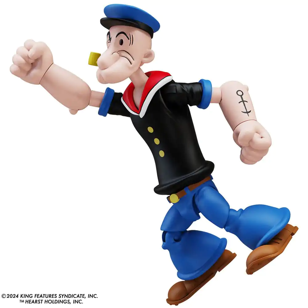 Akcijska figura Popeye Wave 03 Popeye 1st Appearance Black Shirt fotografija izdelka