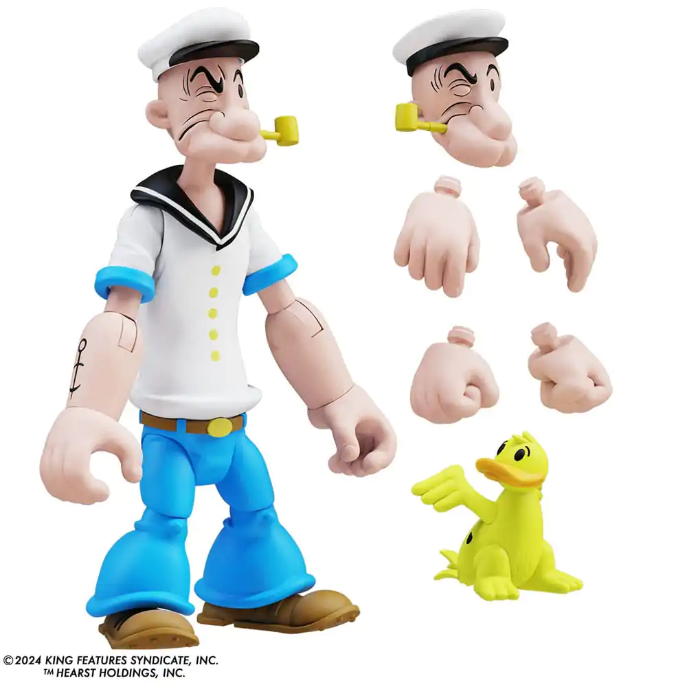 Akcijska figura Popeye Wave 03 Popeye 1st Appearance Bela srajca fotografija izdelka