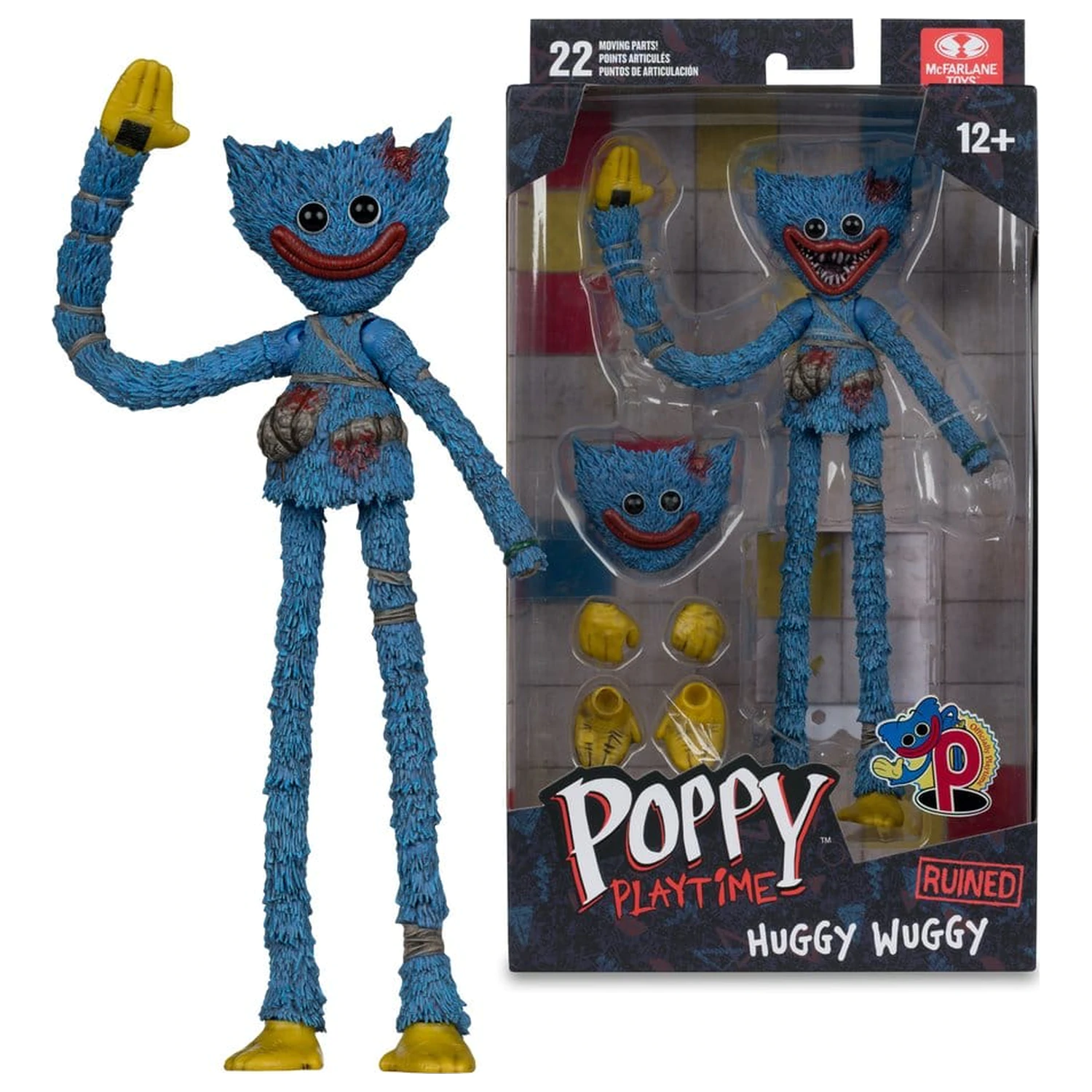 Poppy Playtime akcijska figura Huggy Wuggy Ruined 19 cm fotografija izdelka
