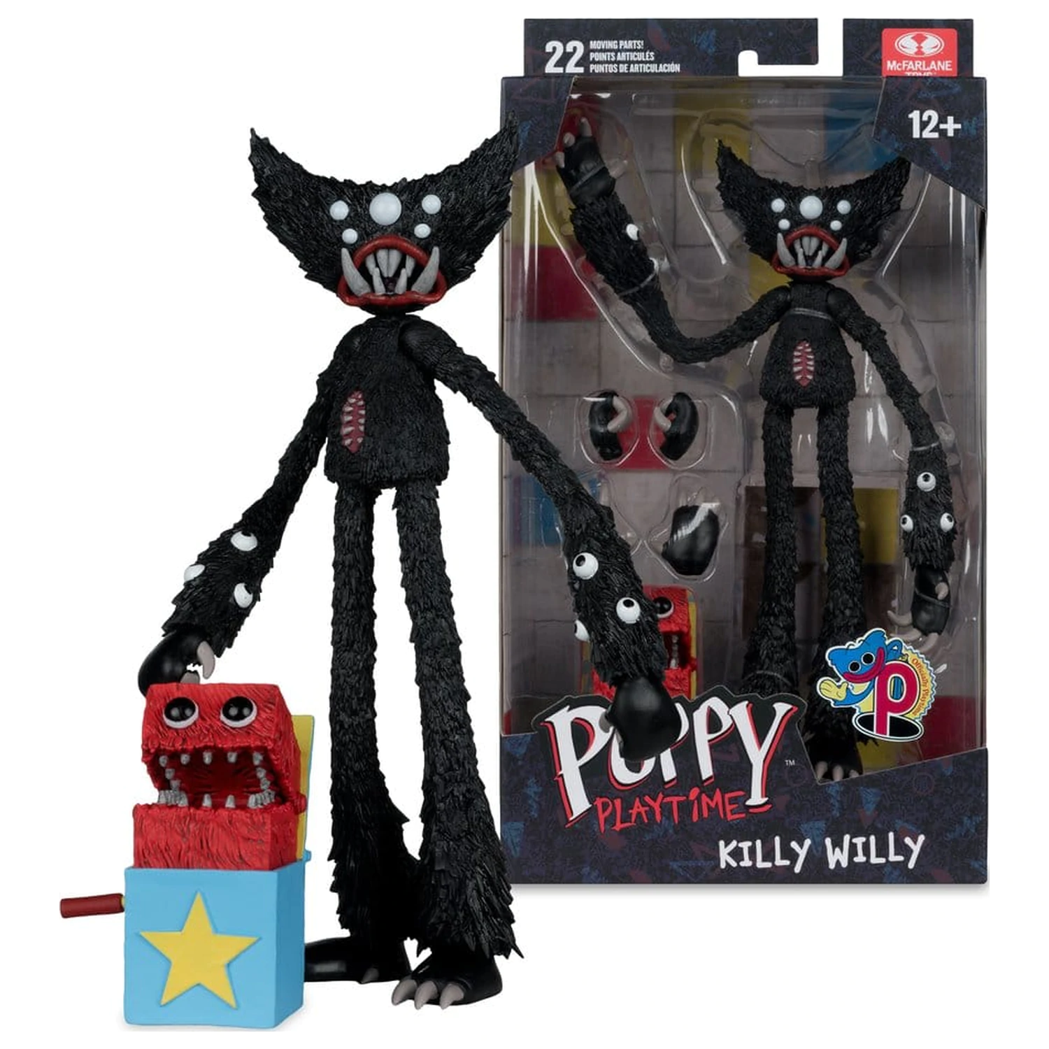 Poppy Playtime akcijska figura Killy Willy 19 cm fotografija izdelka