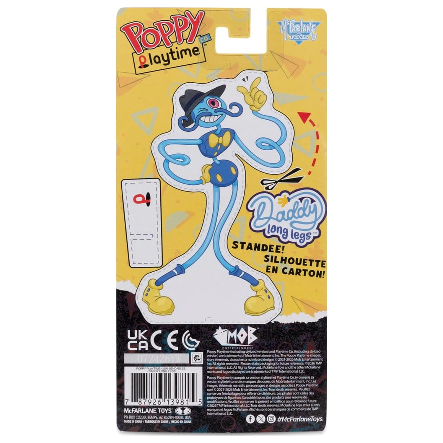 Poppy Playtime Bendables akcijska figura Daddy Long Legs 11 cm fotografija izdelka