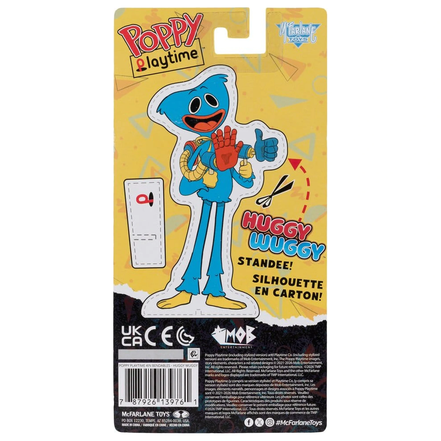Poppy Playtime Upogljive Figure Huggy Wuggy 11 cm fotografija izdelka