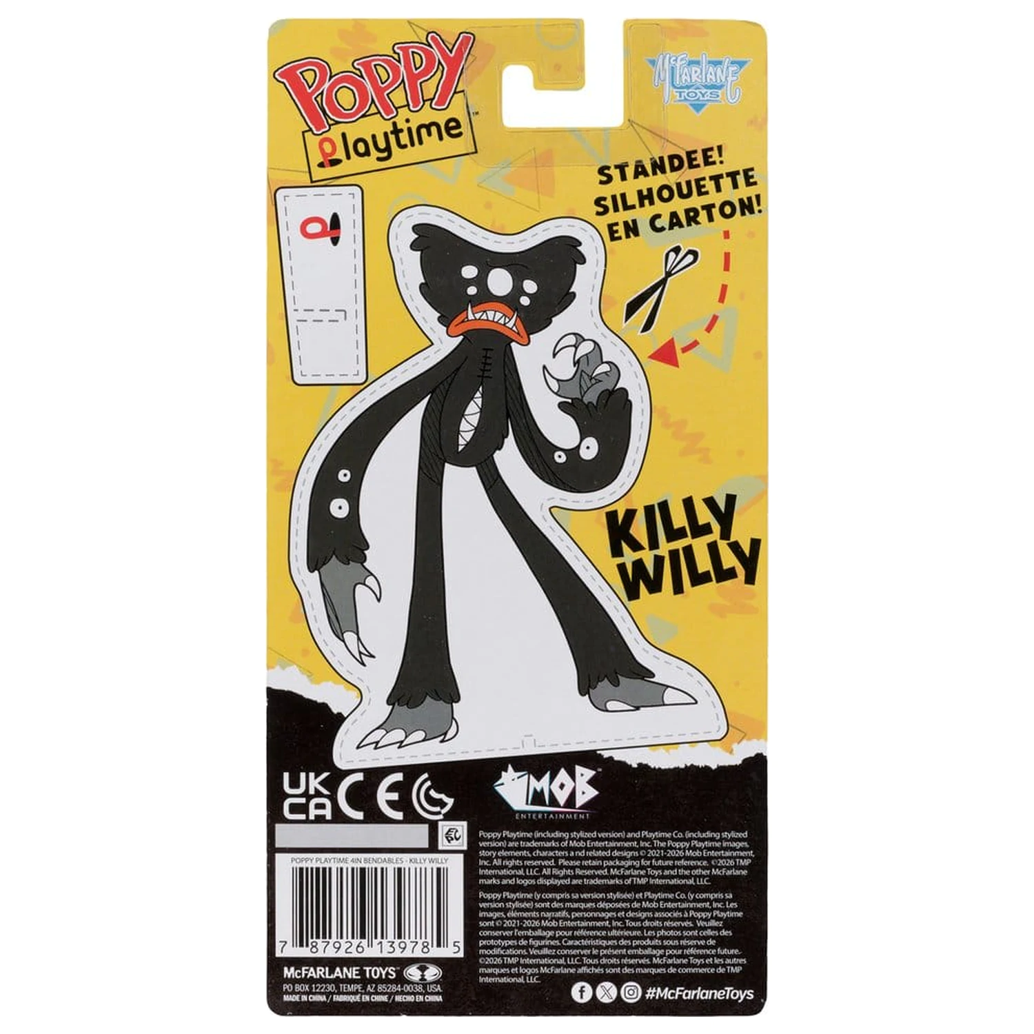 Poppy Playtime Bendables upogljiva figura Killy Willy 11 cm fotografija izdelka