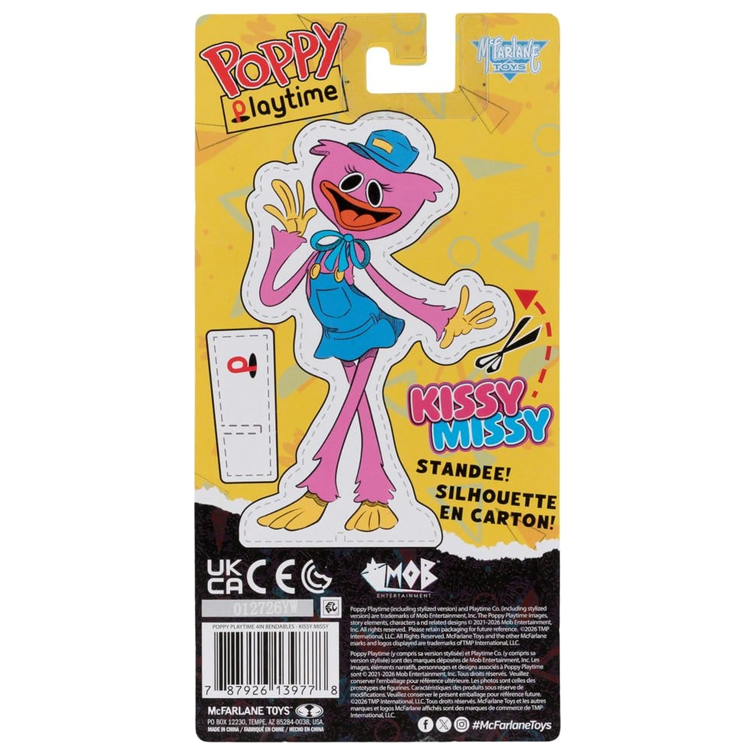 Poppy Playtime Bendables upogljiva figura Kissy Missy 11 cm fotografija izdelka