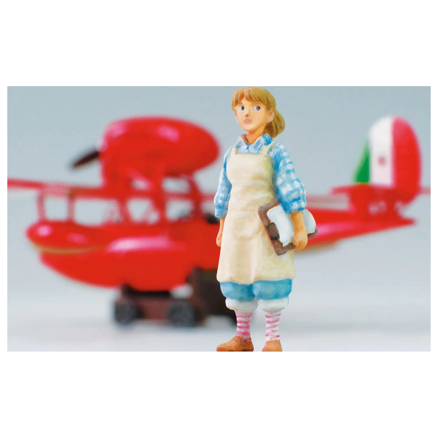 Porco Rosso model komplet s figuro 1/72 Savoia S.21F Version 2 & Fio fotografija izdelka