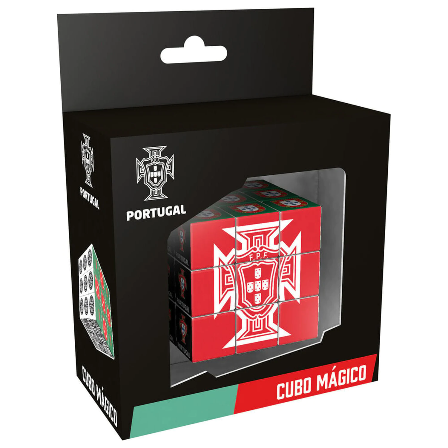 Portugal FPF sestavljanka kocka set 6 cm fotografija izdelka